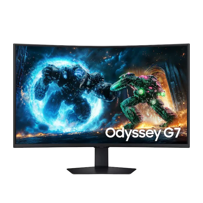 Samsung Odyssey G7 G75F VA HDR Curved Gaming Monitor 37" 4K 3840x2160 165Hz με Χρόνο Απόκρισης 1ms GTG - Image 1