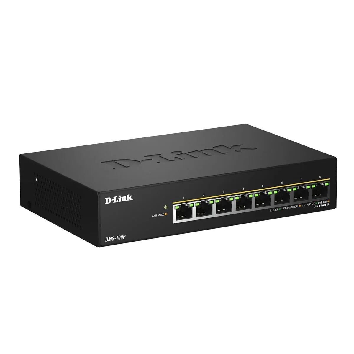 D-Link DMS-108P/E L2 Switch με 8 Θύρες Gigabit (1Gbps) Ethernet - Image 1
