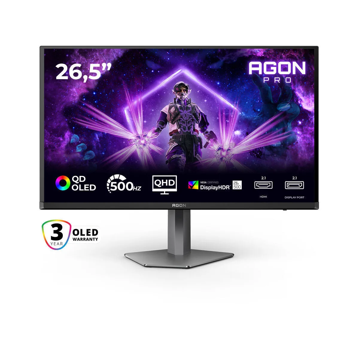 20260401145634_aoc_agon_pro_monitor_26_5_qhd_2560by1440_500hz_me_chrono_apokrisis_0_03ms_gtg AOC Agon Pro Monitor 26.5" QHD 2560x1440 500Hz με Χρόνο Απόκρισης 0.03ms GTG - Image 1