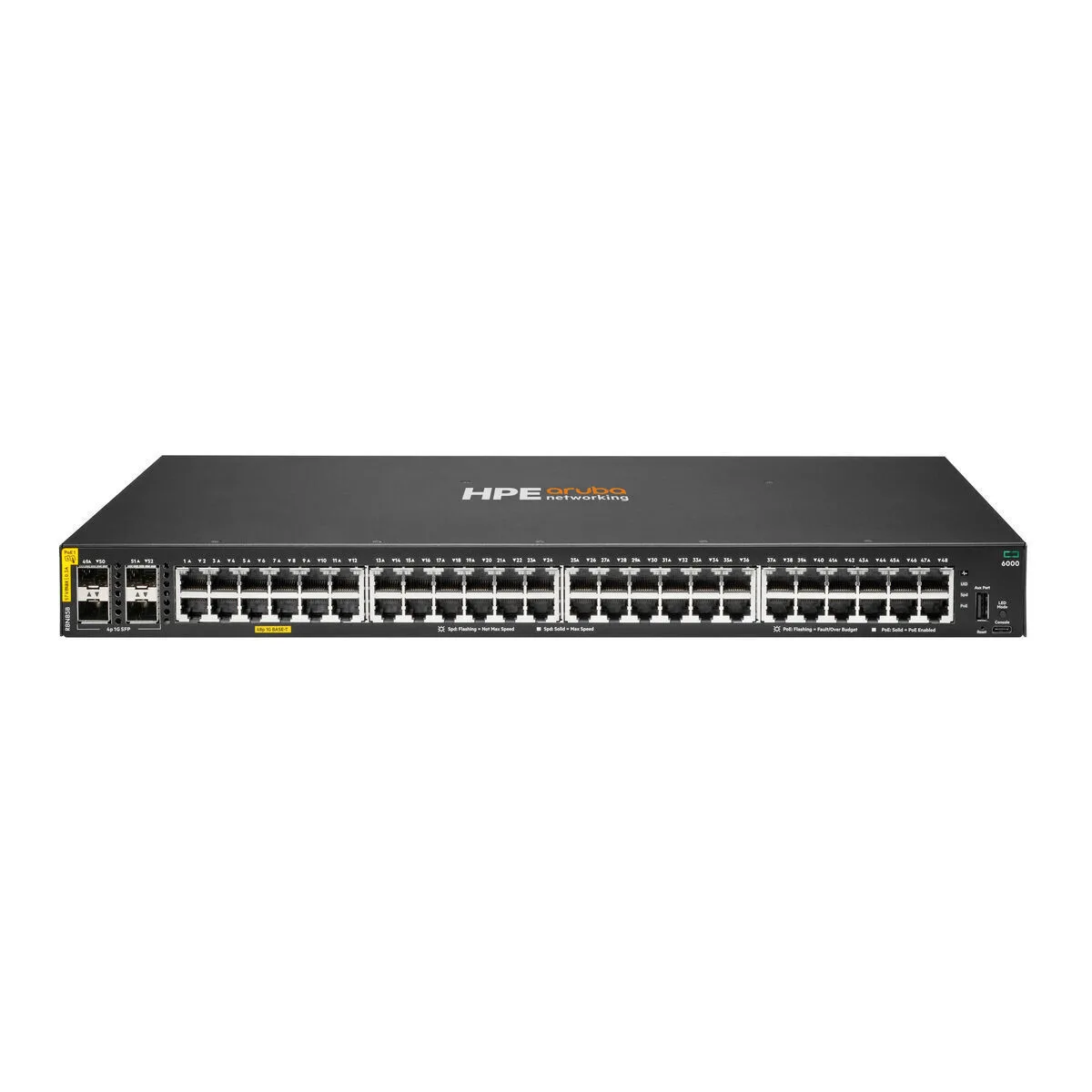 HP ANW 6000 48G CL4 4F 370W Sw L2 Switch με 48 Θύρες Ethernet - Image 1