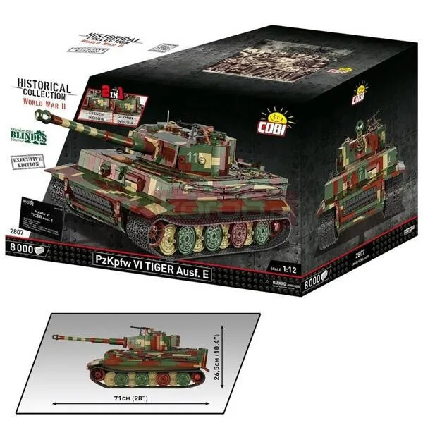 Cobi Τουβλάκια Tank PzKpfw VI Tiger Ausf. E Executive Edition για 12+ Ετών 8000τμχ - Image 1