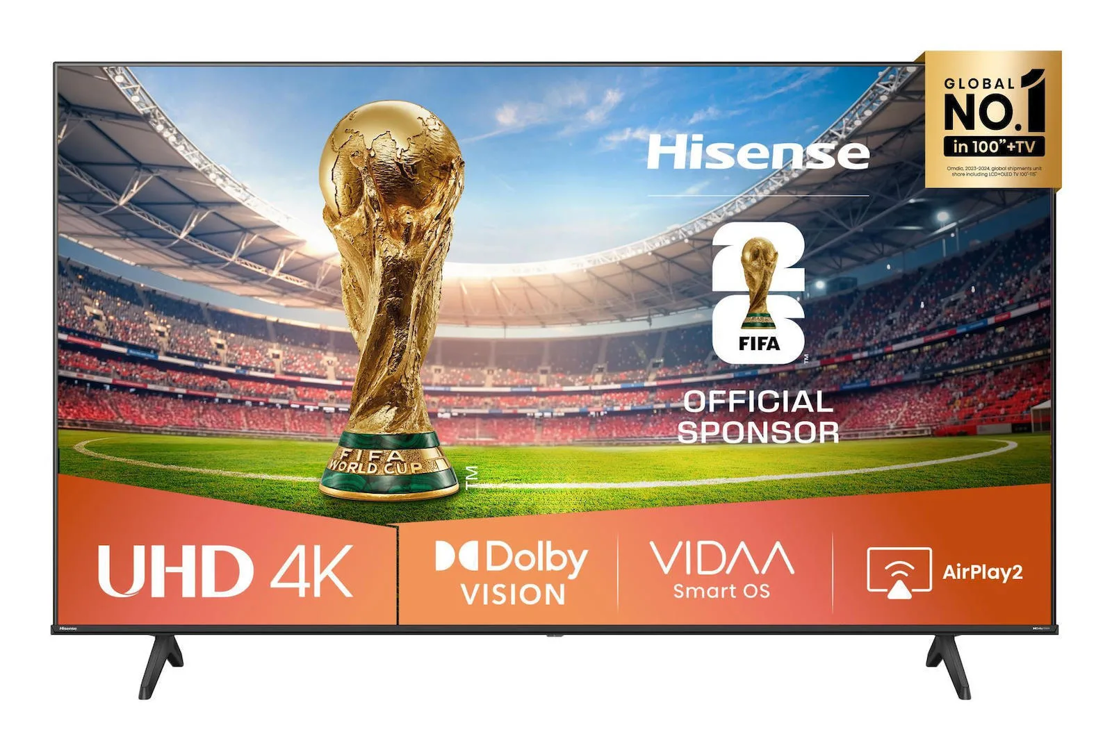 Hisense Smart Τηλεόραση 58" 4K UHD LED A6Q HDR (2025) 58A6Q - Image 1