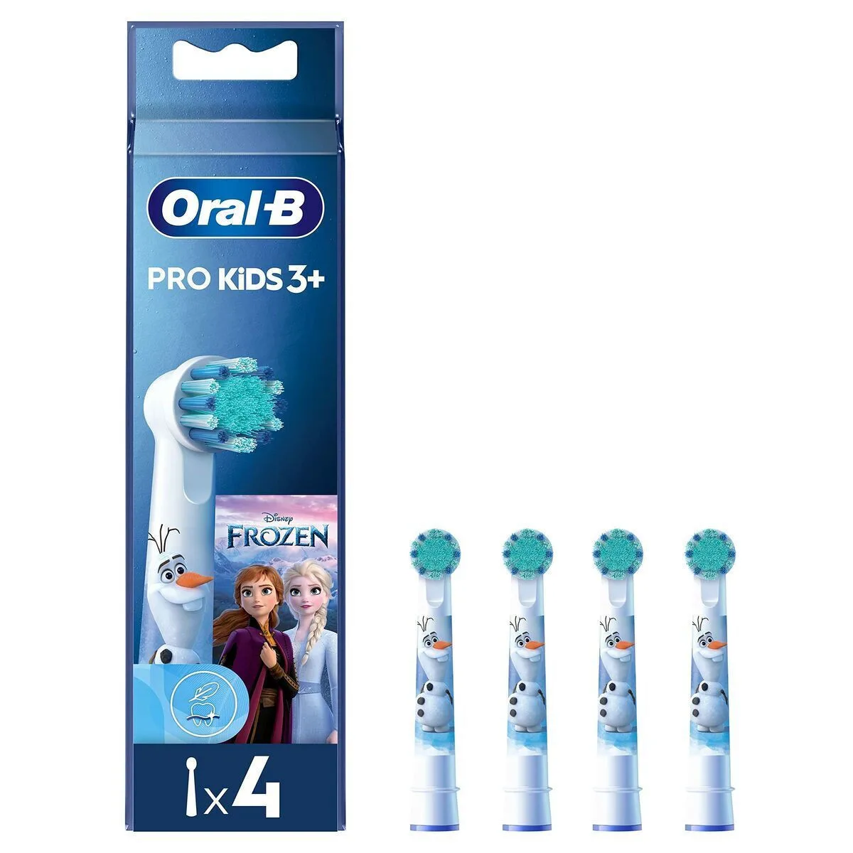 Oral-B Ανταλλακτικά Ηλεκτρικής Οδοντόβουρτσας Frozen 4τμχ - Image 1