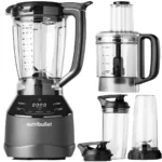 NutriBullet Μπλέντερ με Πλαστική Κανάτα 1.8 lt 1500W Μαύρο NBF580B
