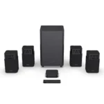 Hisense Σετ Ηχείων Home Cinema 4.1.2 HT SATURN Dolby Atmos Black