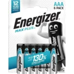Energizer Μπαταρίες Max Plus AAA 6 Τεμάχια