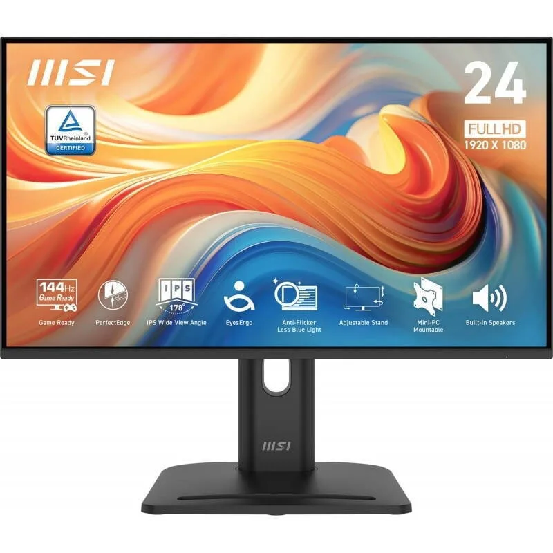 MSI Pro MP245PG E14 IPS Monitor 23.8" FHD 1920x1080 144Hz με Χρόνο Απόκρισης 4ms GTG - Image 1