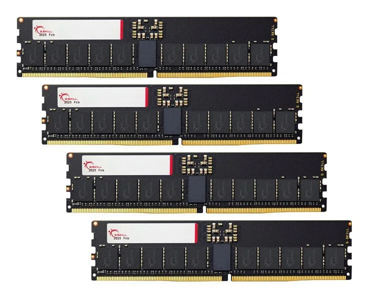 G.Skill T5 Neo DDR5 128GB RAM με 4x32GB Modules και Ταχύτητα 6400 F5-6400R3239F32GQ4-T5N - Image 1