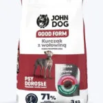 John Dog Good Form 3kg Ξηρά Τροφή για Ενήλικους Σκύλους Μεσαίων & Μεγαλόσωμων Φυλών με Κοτόπουλο και Βοδινό