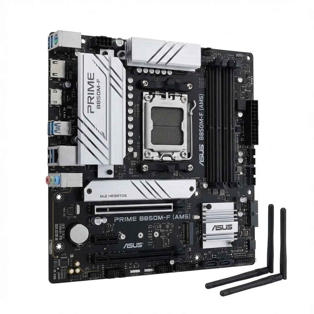 Asus Prime B850M-F Motherboard Micro ATX με AMD AM5 Socket 90MB1N90-M0EAY0 - Image 1