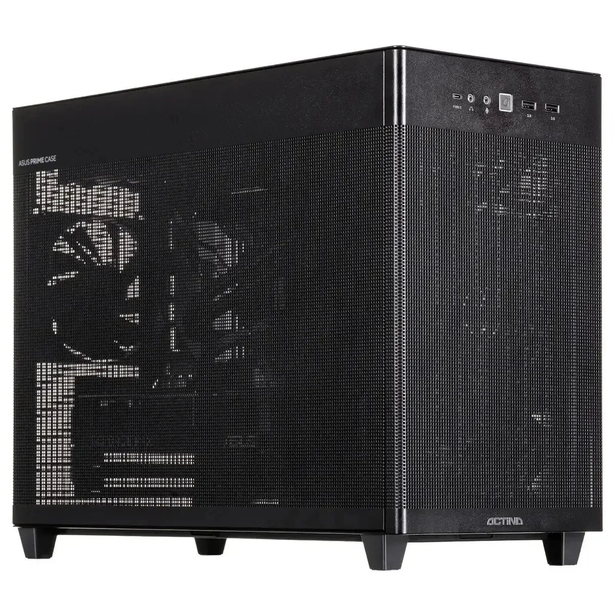 Actina 5901443439424 Gaming Desktop PC (Ryzen 5-9500F/16GB DDR5/1TB SSD/Radeon RX 9060 XT/No OS) - Image 1