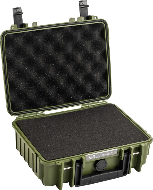 20260409110625_bw_bw_outdoor_cases_type_1000_bronze_green_pre_cut_foam Bw Bw Outdoor Cases Type 1000 Bronze Green Pre-cut Foam - Image 1