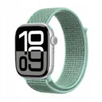 Crong Nylon Λουράκι Υφασμάτινο Atlantic Green (Apple Watch 38/40/41/42mm) CRG40NLBAGN