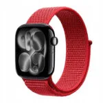 Crong Nylon Λουράκι Υφασμάτινο Red Fusion (Apple Watch 38/40/41/42mm) CRG40NLBRDF