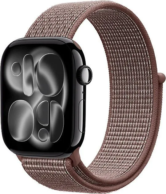 Crong Nylon Λουράκι Υφασμάτινο Smokey Mauve (Apple Watch 38/40/41/42mm) CRG40NLBSMV - Image 1
