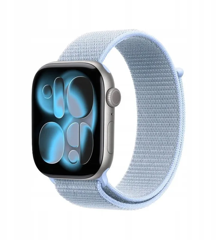 Crong Nylon Λουράκι Υφασμάτινο Cool Blue (Apple Watch 38/40/41/42mm) CRG40NLBCLB - Image 1
