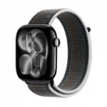 Crong Nylon Λουράκι Υφασμάτινο Midnight Run (Apple Watch 44/45/46mm/Ultra 49mm) CRG44NLBMDN