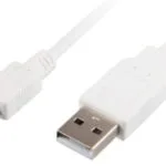 Sharkoon Regular USB 2.0 to micro USB Cable Λευκό 2m 1τμχ