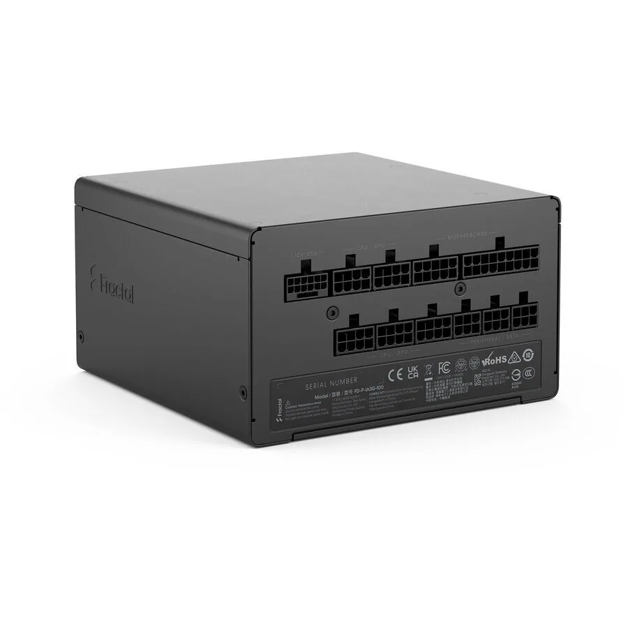 Fractal Design Ion 3 Gold 1000W Μαύρο Τροφοδοτικό Υπολογιστή Full Modular 80 Plus Gold - Image 1
