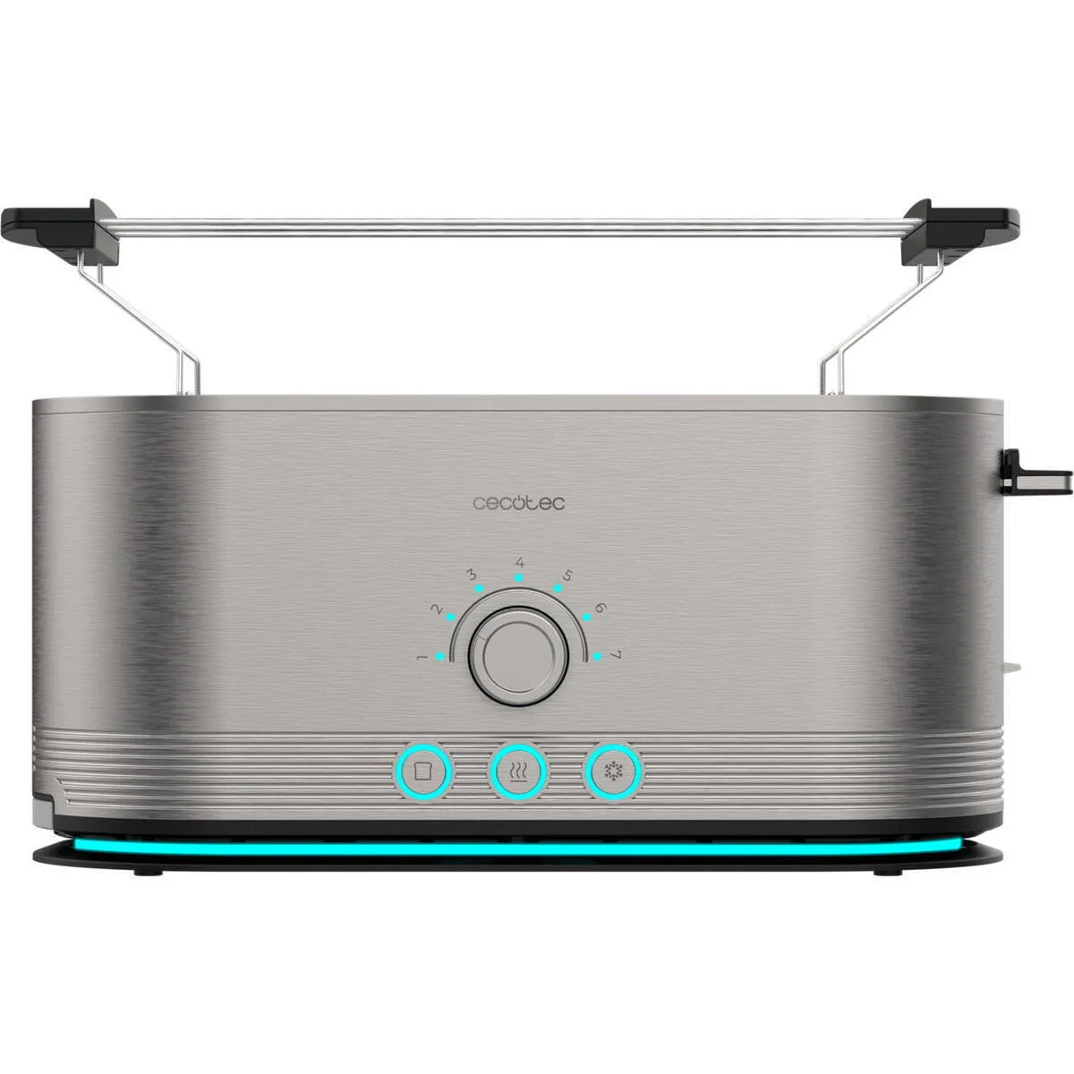 20260414124452_cecotec_long_fryganiera_4_theseon_1400w_gri Cecotec Long Φρυγανιέρα 4 Θέσεων 1400W Γκρι - Image 1