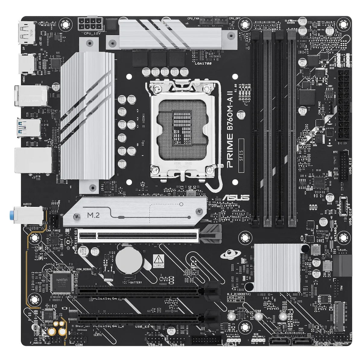 20260415160806_asus_prime_b760m_a_ii_csm_motherboard_micro_atx_me_intel_1700_socket_90mb1ng0_m0eayc Asus PRIME B760M-A II-CSM Motherboard Micro ATX με Intel 1700 Socket 90MB1NG0-M0EAYC - Image 1