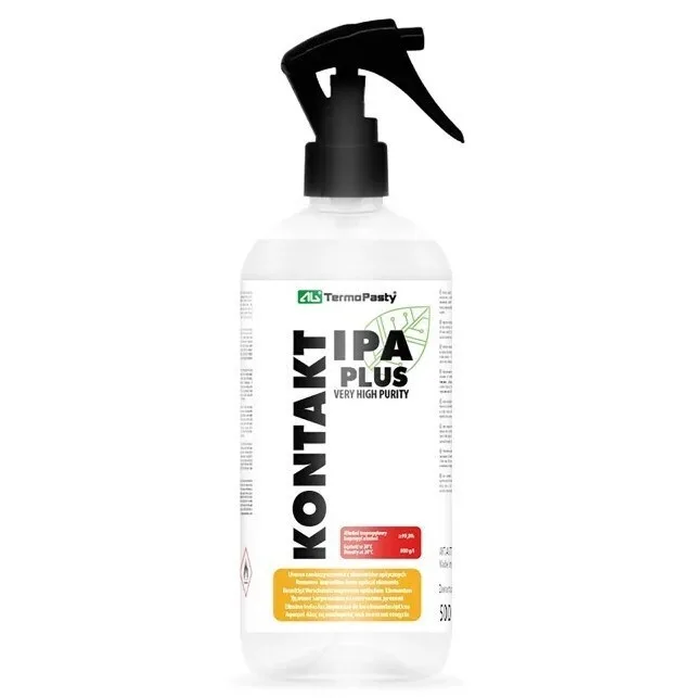 Kontakt Ipa Plus High Purity Alcohol Isopropyl Removes All Impurities From Optical Elements Leaves No Marks Stains Has Degreasing Properties Plastic Bottle Σπρέι 500ml - Image 1