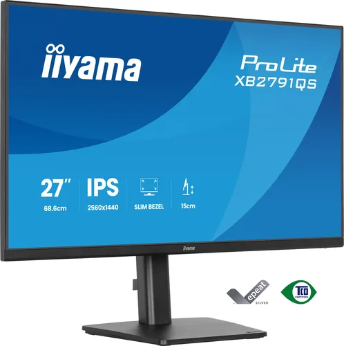20260415180541_iiyama_xb2791qs_b1_ips_monitor_27_qhd_2560x1440 Iiyama XB2791QS-B1 IPS Monitor 27" QHD 2560x1440 - Image 1