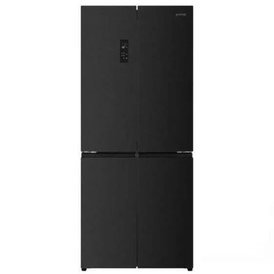 20260416102409_gorenje_psygeio_ntoulapa_total_nofrost_y190xp79_4xv65ek_mayro_nrm819e61bx Gorenje Ψυγείο Ντουλάπα 460lt Total NoFrost Υ190xΠ79.4xΒ65εκ. Μαύρο NRM819E61BX - Image 1