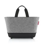 Reisenthel Shopping Basket Twist Silver 48 X 28 X 33 Cm 22 L Capacity
