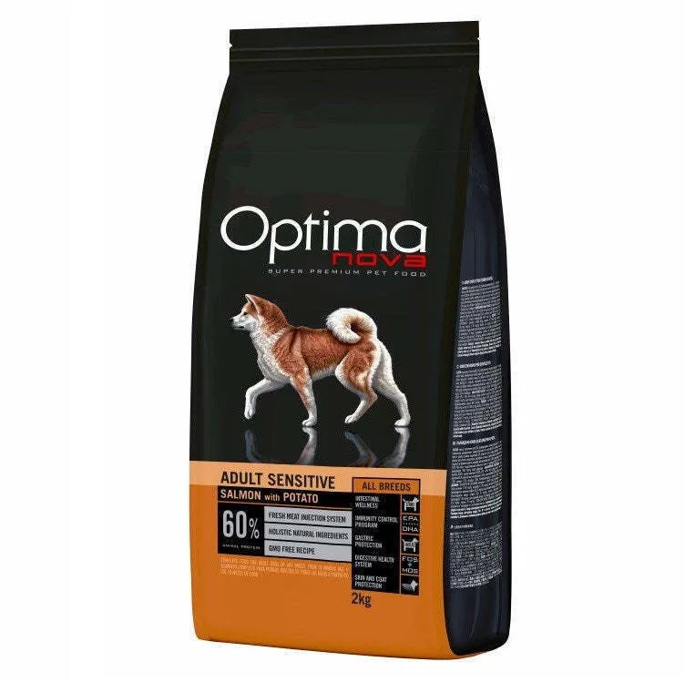 20260416142743_optimanova_sensitive_2kg_xira_trofi_gia_enilikous_skylous_me_solomo_kai_patates Optimanova Sensitive 2kg Ξηρά Τροφή για Ενήλικους Σκύλους με Σολομό και Πατάτες - Image 1