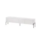 Έπιπλο Τηλεόρασης White Matte Μ190xΠ40xΥ50cm