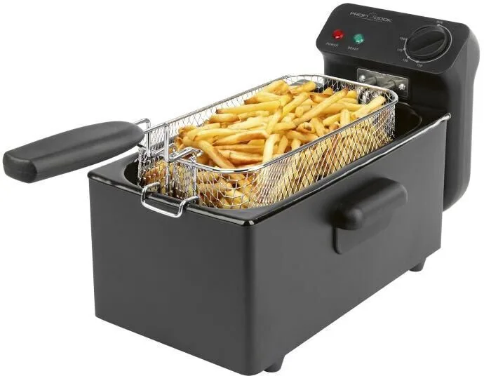 20260417103402_profi_cook_pc_fr_friteza_3lt_mayri Profi Cook Pc-fr Φριτέζα 3lt Μαύρη - Image 1