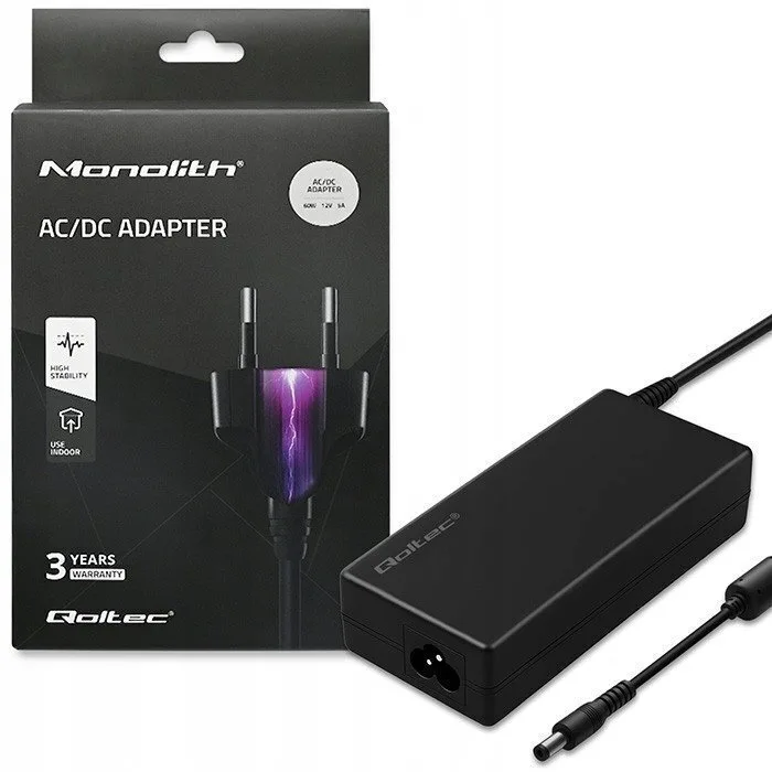 20260417104751_qoltec_qoltec_fortistis_laptop_60w_12v_5a_me_apospomeno_kalodio_trofodosias_50799 Qoltec Qoltec Φορτιστής Laptop 60W 12V 5A με Αποσπώμενο Καλώδιο Τροφοδοσίας 50799 - Image 1