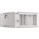 Lanberg Επιτοίχια Καμπίνα Rack 19U Γκρι WAFA-5604-10S