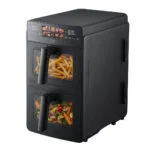 Promis Air Fryer με Διπλό Αποσπώμενο Κάδο 10lt Μαύρο FRP1560
