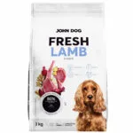 John Dog 3kg Ξηρά Τροφή Σκύλων χωρίς Σιτηρά με Αρνί