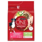 Purina One 2.5kg Ξηρά Τροφή Διαίτης για Ενήλικους Στειρωμένους Σκύλους Μεσαίων & Μεγαλόσωμων Φυλών με Γαλοπούλα και Ρύζι