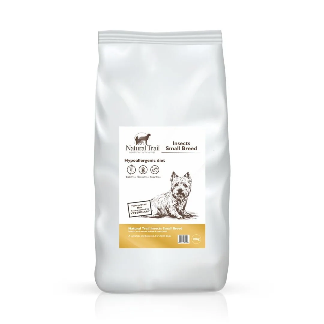 Natural Trail 10kg Ξηρά Τροφή χωρίς Σιτηρά για Ενήλικους Σκύλους Μικρόσωμων Φυλών - Image 1
