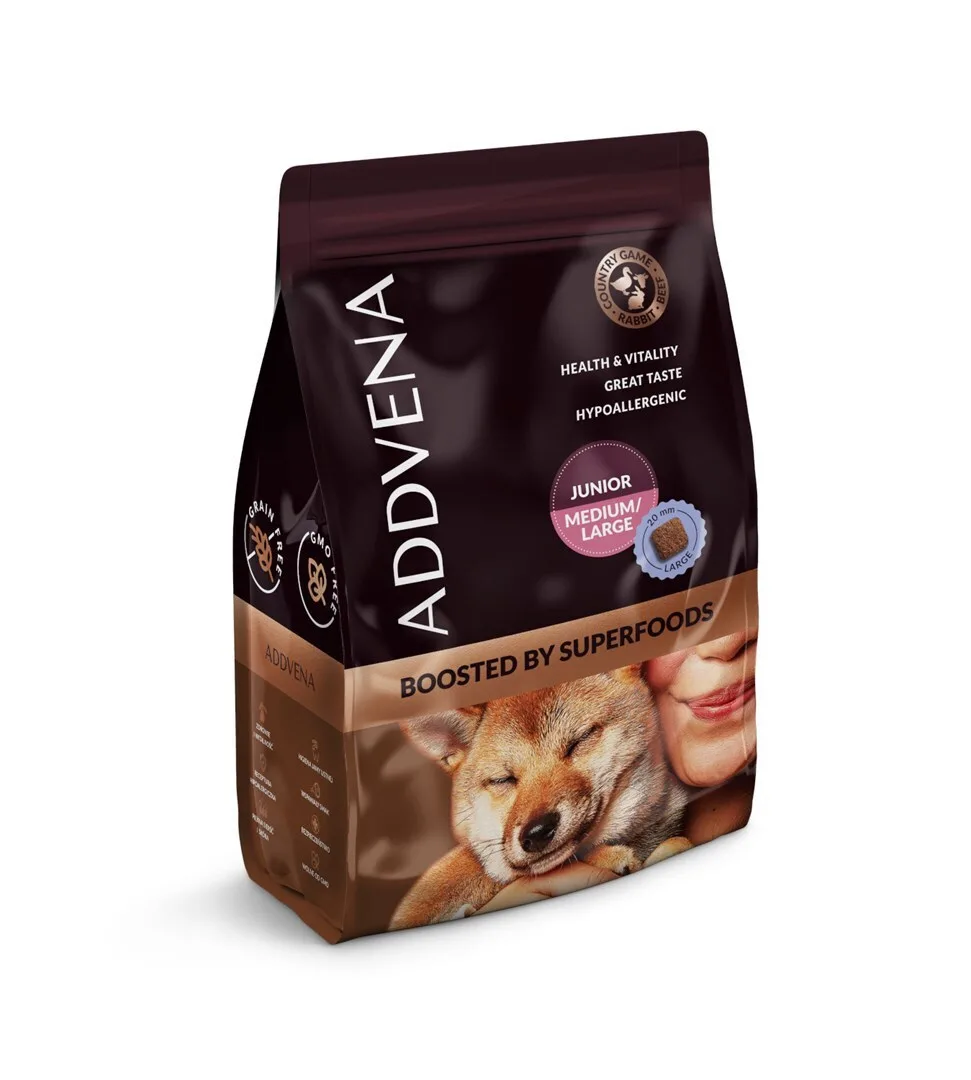 Dog Food 2.5kg Ξηρά Τροφή χωρίς Σιτηρά για Κουτάβια Μεσαίων & Μεγαλόσωμων Φυλών με Βοδινό - Image 1