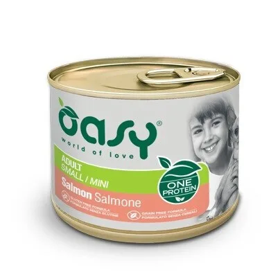 Oasy Υγρή Τροφή Σκύλων με Σολομό χωρίς Σιτηρά 200gr - Image 1