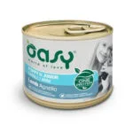 Oasy Υγρή Τροφή για Κουτάβια με Αρνί χωρίς Σιτηρά 200gr