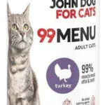 John Dog Υγρή Τροφή για Γάτες με Γαλοπούλα χωρίς Σιτηρά 400gr