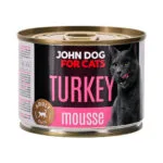 John Dog Υγρή Τροφή για Γάτες με Γαλοπούλα χωρίς Σιτηρά 200gr