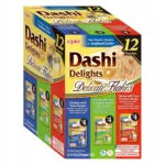 Inaba Dashi Delights Delicate Flakes Tuna Mix Wet Cat Food 12x40g