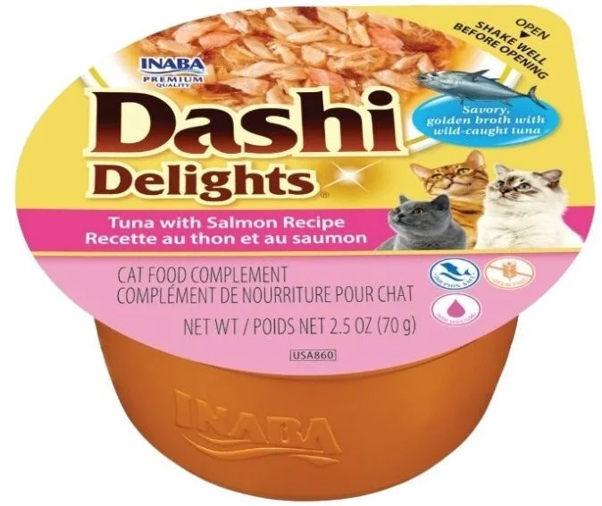 20260417124638_inaba_lichoudies_snak_me_tono_solomo_gia_gata_70gr Inaba Λιχουδιές Σνακ με Τόνο / Σολομό για Γάτα 70gr - Image 1