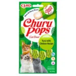 Inaba Cat Churu Pops Tuna Chicken Cat Treats 4x15g