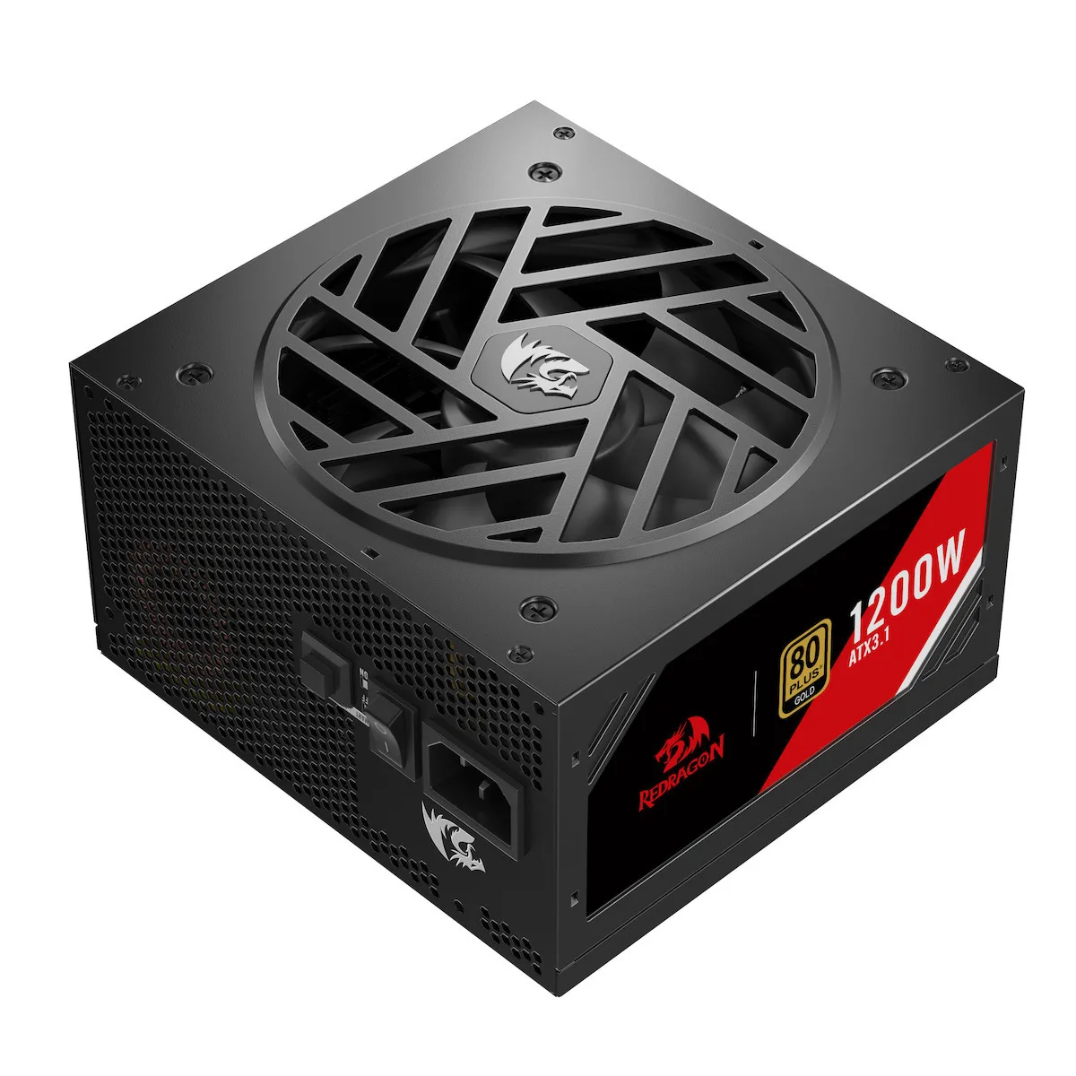 20260417132103_redragon_1200w_mayro_trofodotiko_ypologisti_full_modular_80_plus_gold_gc_ms05 Redragon 1200W Μαύρο Τροφοδοτικό Υπολογιστή Full Modular 80 Plus Gold (GC-MS05) - Image 1