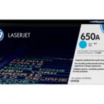 HP 650A Γνήσιο Toner Laser Εκτυπωτή Κυανό 15000 Σελίδων CE271AC