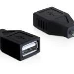 DeLock Μετατροπέας micro USB male σε USB-A female 1τμχ 65296