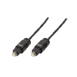 LogiLink Optical Audio Cable TOS male - TOS male Μαύρο 2m (CA1008)